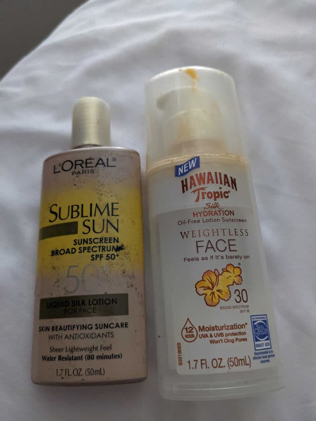 L'Oreal Paris Sublime Sun Advanced Sunscreen, SPF 50 review photo by beachling