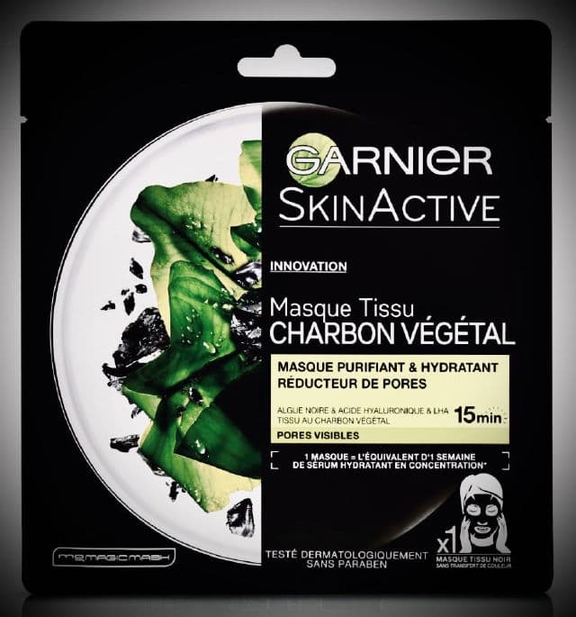 Garnier Black Serum Mask Pure Charcoal review photo by Maeganeke
