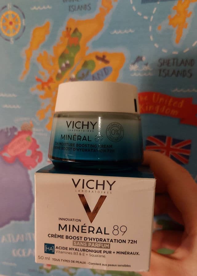 Vichy Mineral 89 72Hr Moisture Boosting Cream review photo by natiLar