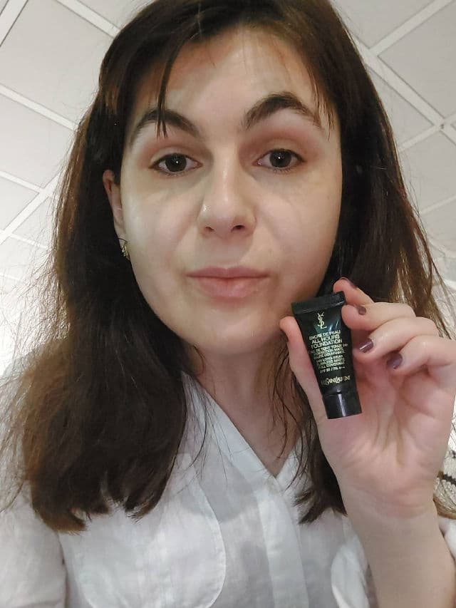 Yves Saint Laurent All Hours Foundation review photo by natiLar