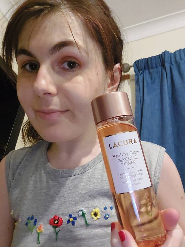 Lacura Healthy Glow Glycolic Toner review photo by natiLar