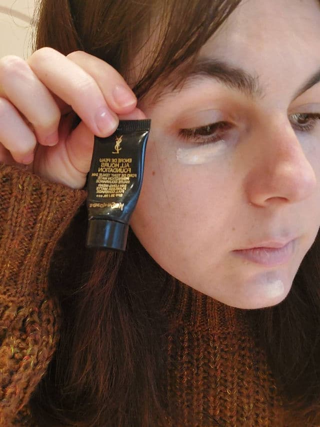 Yves Saint Laurent All Hours Foundation review photo by natiLar