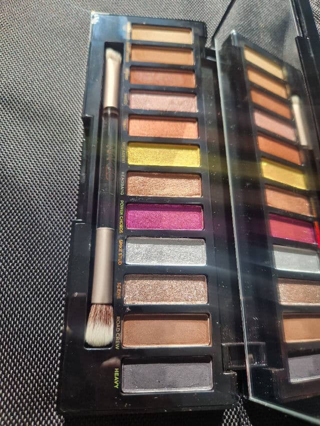 Urban Decay Naked Metal Mania Metallic Eyeshadow Palette review photo by Beautyskin93