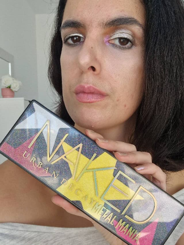 Urban Decay Naked Metal Mania Metallic Eyeshadow Palette review photo by Beautyskin93