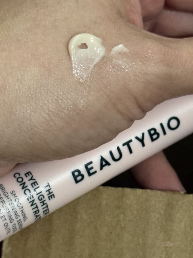 BeautyBio The Eyelighter Concentrate review photo by brendaskincare