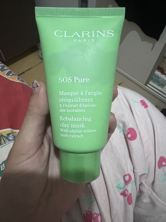 Clarins SOS Pure Rebalancing Clay Mask review photo by jegalid
