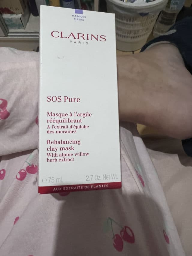 Clarins SOS Pure Rebalancing Clay Mask review photo by jegalid