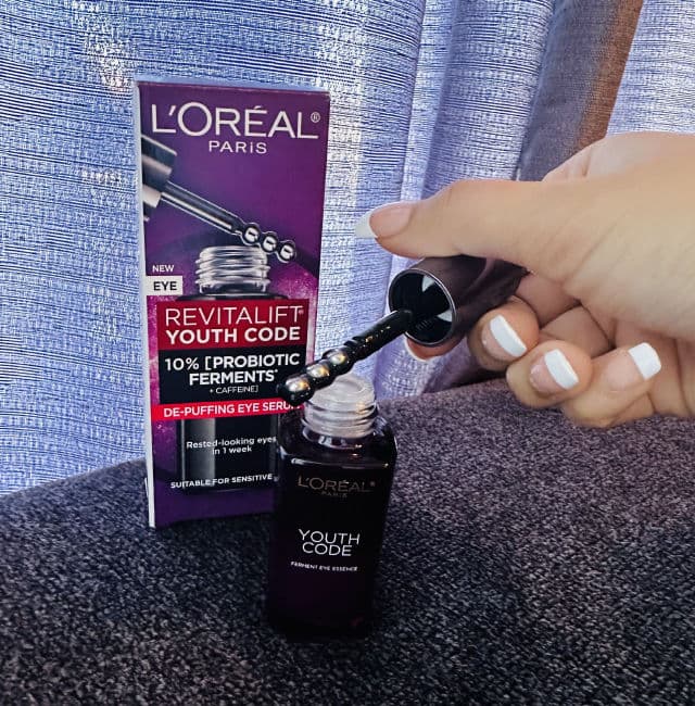 L'Oreal Paris Youth Code Ferment Eye Essence review photo by AenaArsal