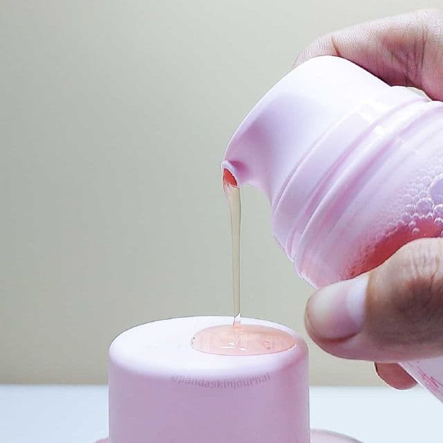 OMNISKIN Watermelon Smooth Brightening Mild Cleanser review photo by pandaskinjournal