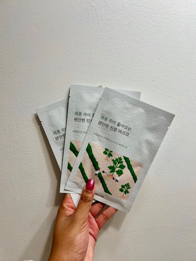 Round Lab Mugwort Calming Sheet Mask review photo by mcstylebeautyk