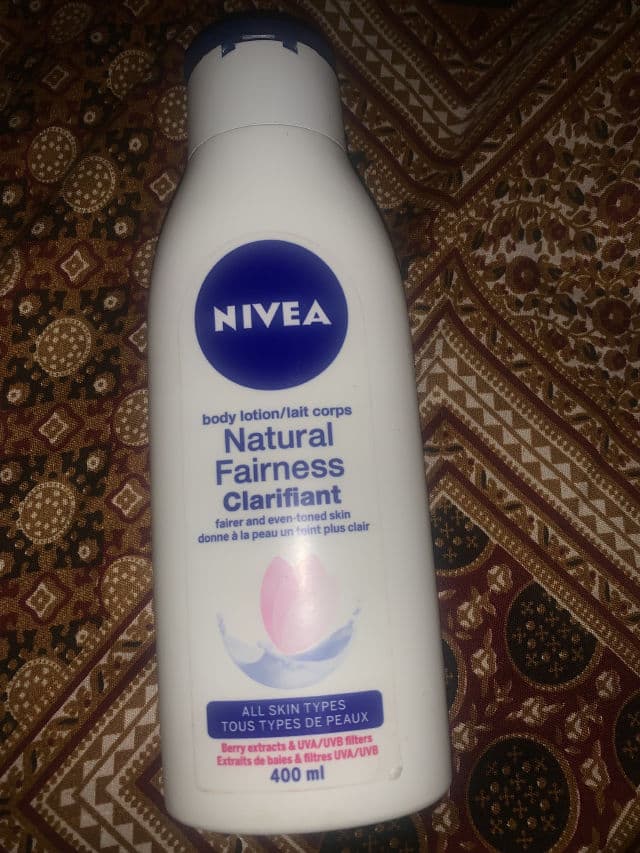 Nivea Natural Fairness Clarifiant Body Lotion review photo by ladymisco
