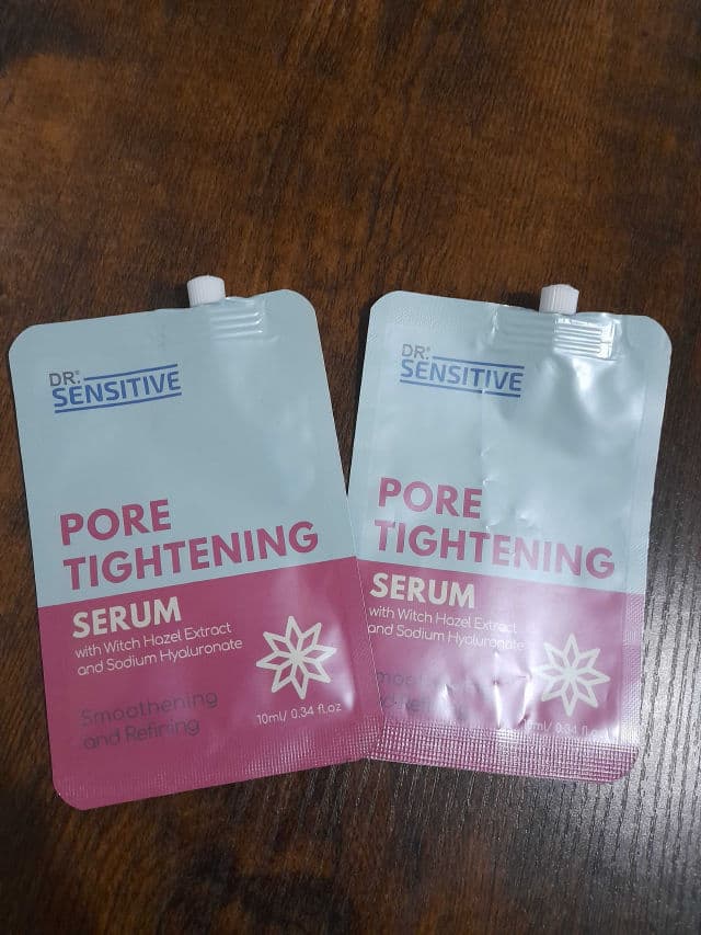 Dr. Sensitive Pore Tightening Serum  review photo by indhay