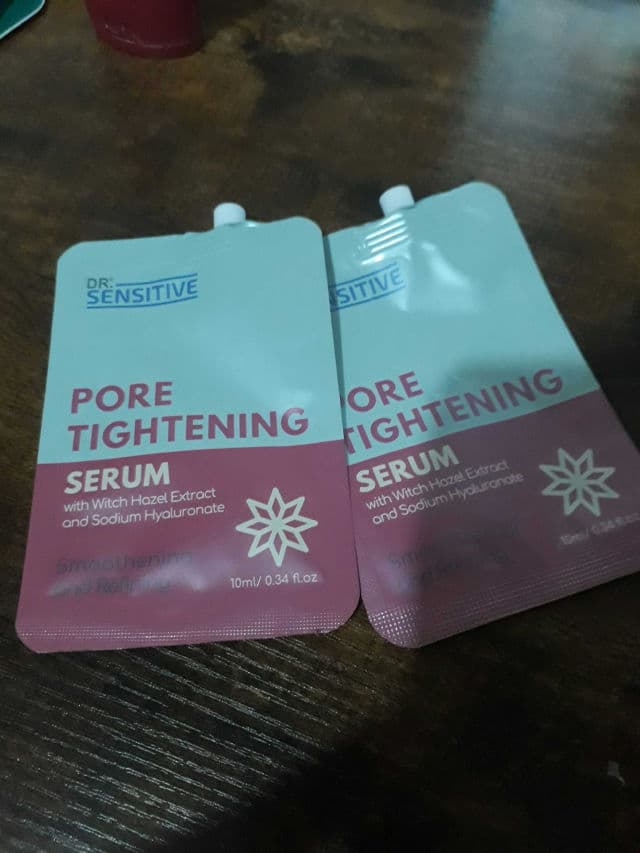 Dr. Sensitive Pore Tightening Serum  review photo by Kokie