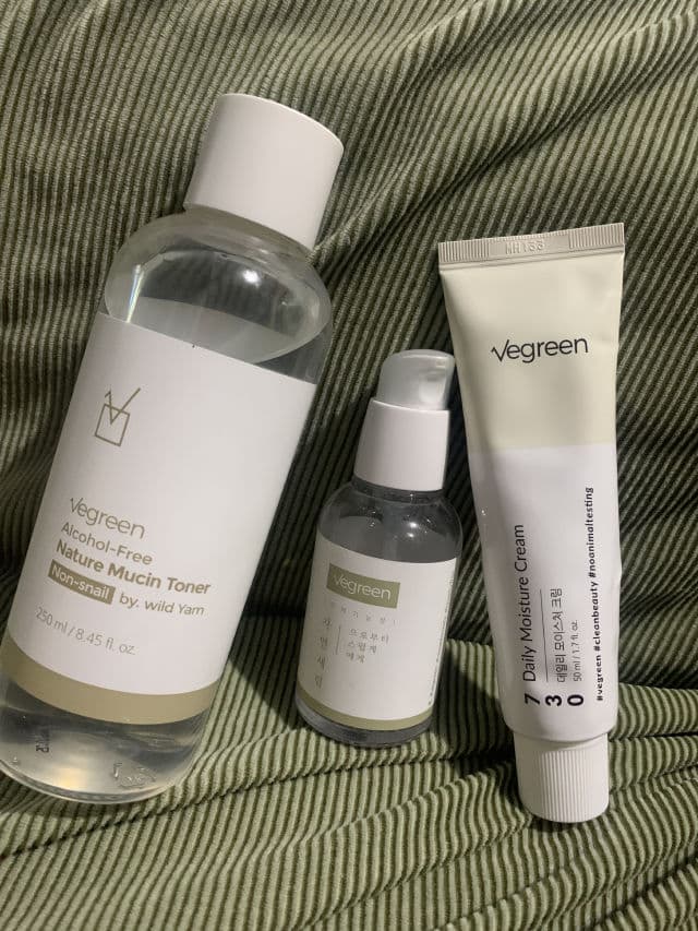 VEGREEN Fragrance-Free Nature Mucin Serum review photo by Akimichann