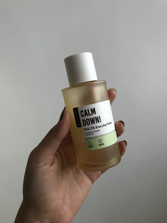 Somethinc Calm Down! PHA 3% Everyday Toner  review photo by Olson