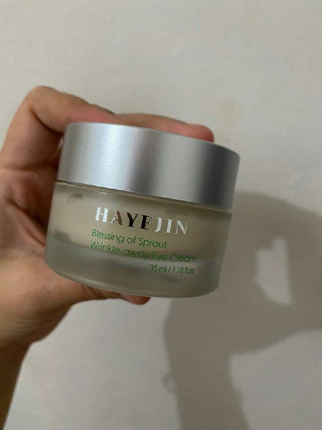 HAYEJIN Blessing of Sprout Wrinkle-away Eye Cream review photo by PickyChava