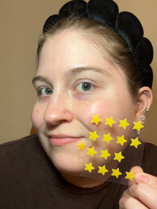 OOTD BEAUTY Star Spot Patch review photo by MeaningInMakeup