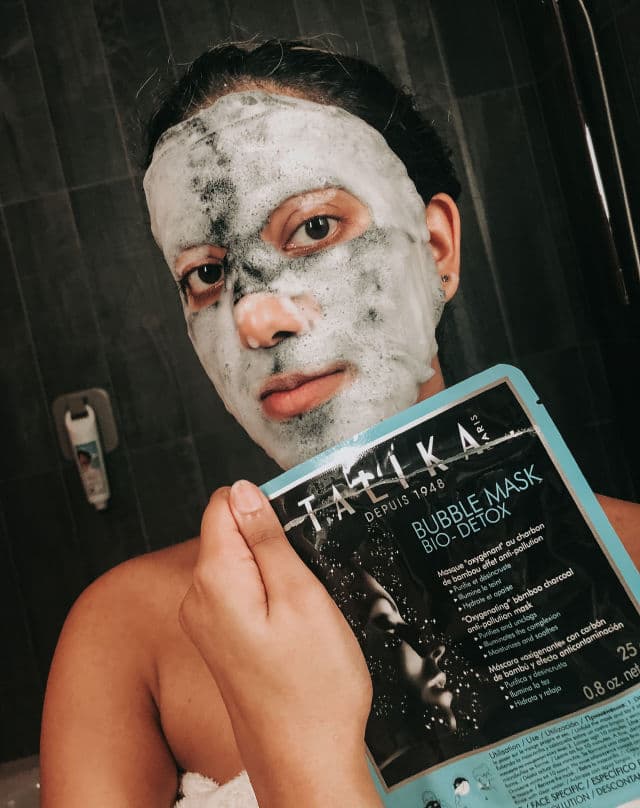 Talika Bubble Mask Bio-Detox  review photo by ZeehaMUA