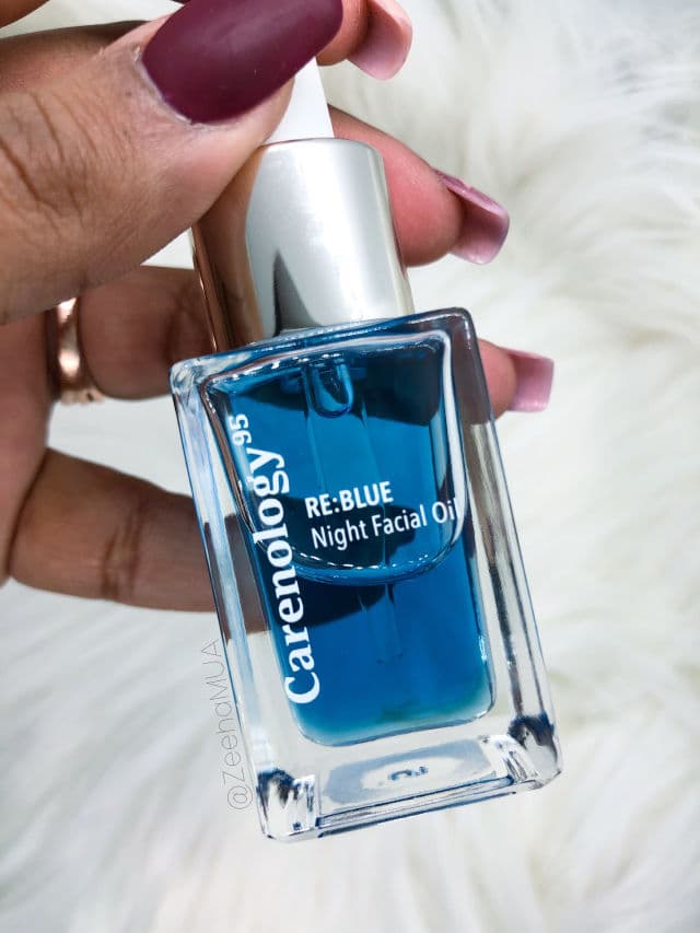 Carenology95 Re:Blue Night Facial Oil review photo by ZeehaMUA