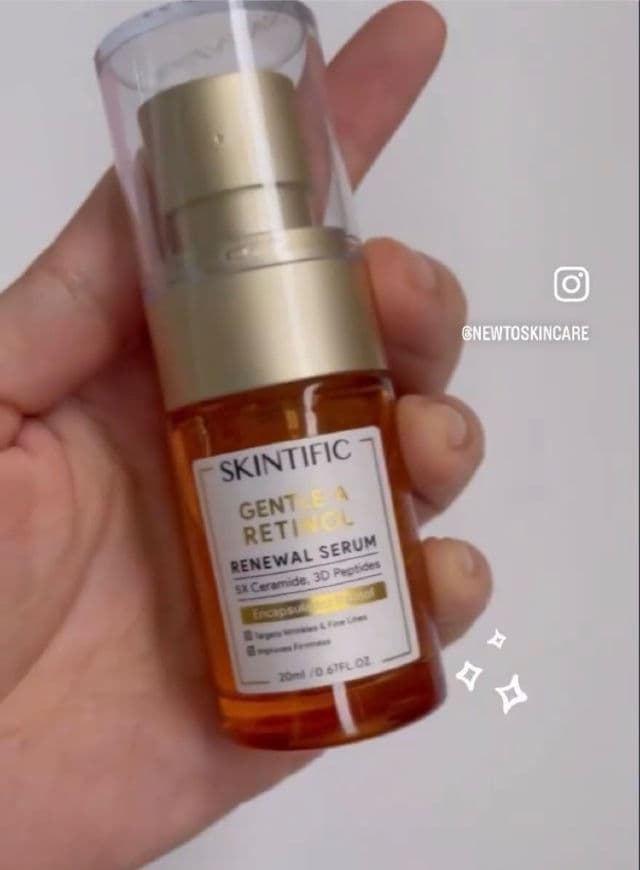 Skintific Gentle A Retinol Renewal Serum review photo by Newtoskincare