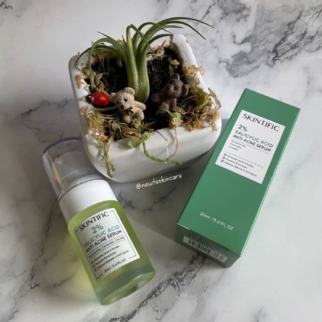 Skintific 2% Salicylic Acid Anti Acne Serum review photo by Newtoskincare