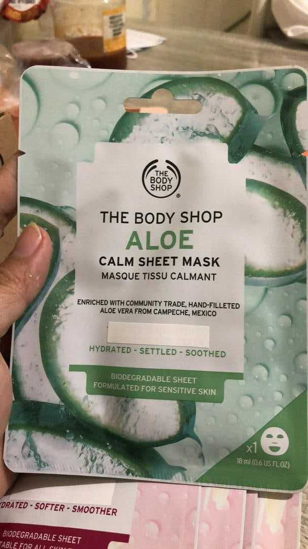 The Body Shop Aloe Calm Hydration Sheet Mask review photo by merrylie
