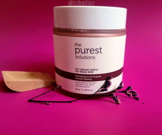 The Purest Solutions Exfoliating Fruit Enzyme Powder Peeling review photo by feefatz