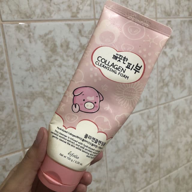 ESFOLIO Pure Skin Collagen Cleansing Foam review photo by jeeeanlouis