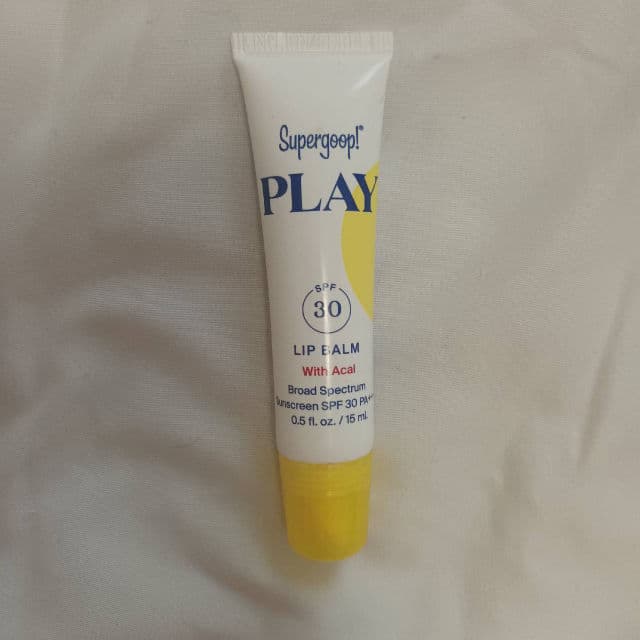Supergoop! PLAY Lip Balm SPF 30 with Acai review photo by brebre0925