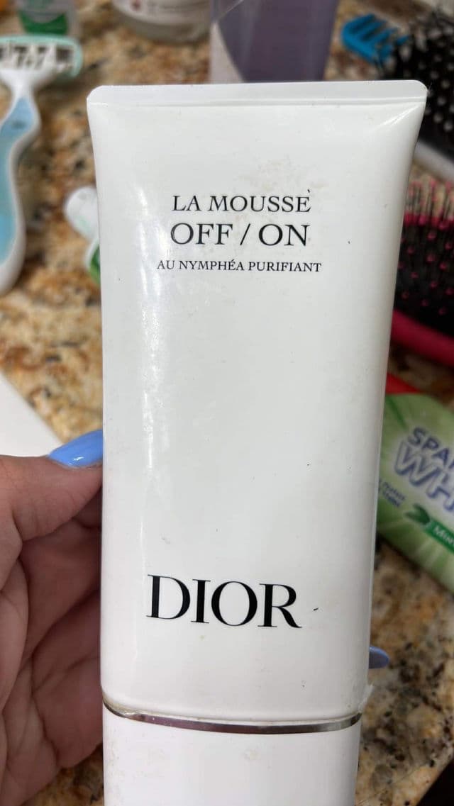 Dior La Mousse OFF/ON Foaming Cleanser review photo by mermer2030