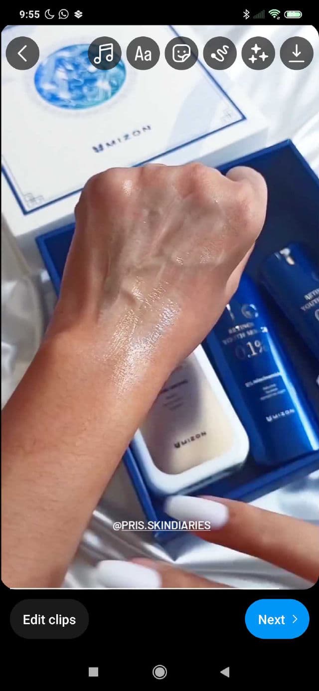 Mizon 0.3% Retinol Youth Cream review photo by prisskindiaries