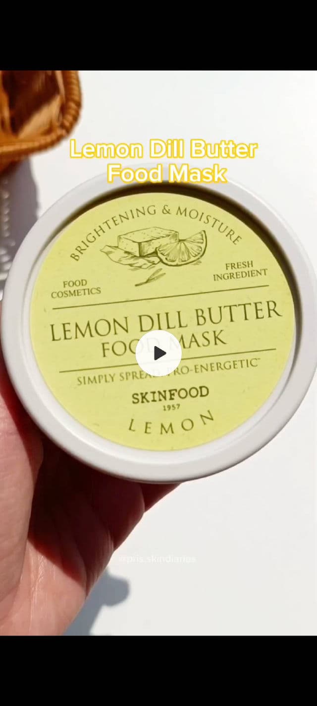 SKINFOOD Lemon Dill Butter Food Mask review photo by prisskindiaries