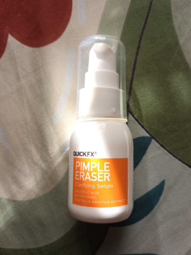 QUICK FX Pimple Eraser Clarifying Serum review photo by Avrelayne