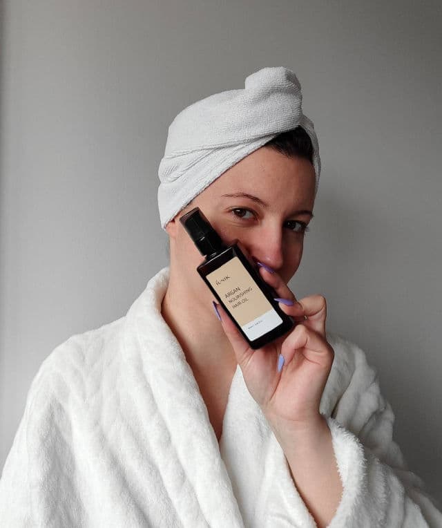 Iunik Argan Nourishing Hair Oil review photo by TanyasworldUGC