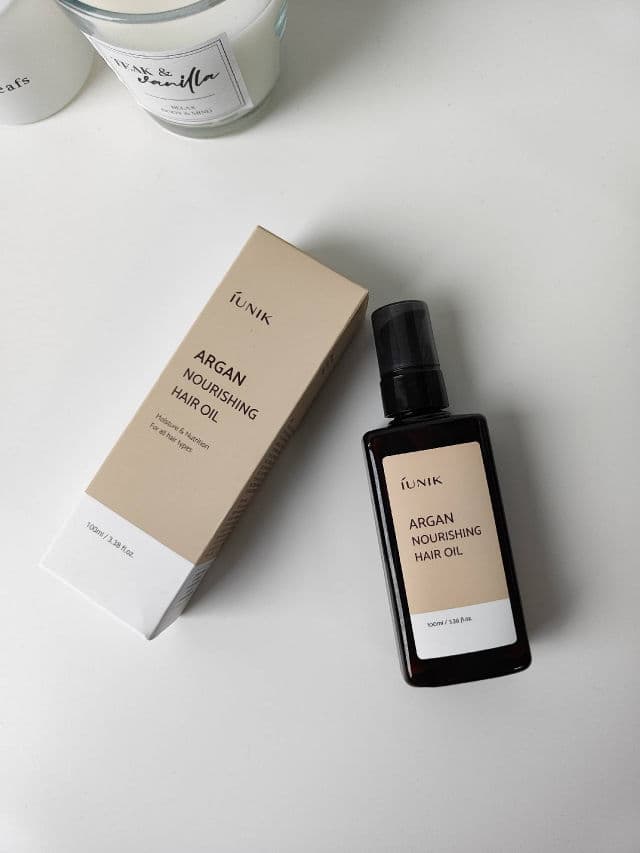 Iunik Argan Nourishing Hair Oil review photo by TanyasworldUGC