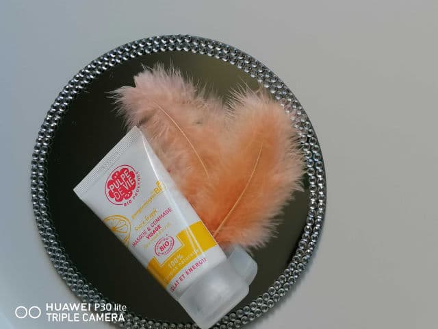 Pulpe de Vie Masque & Gommage Visage au Pamplemousse BIO review photo by Tanyasworld