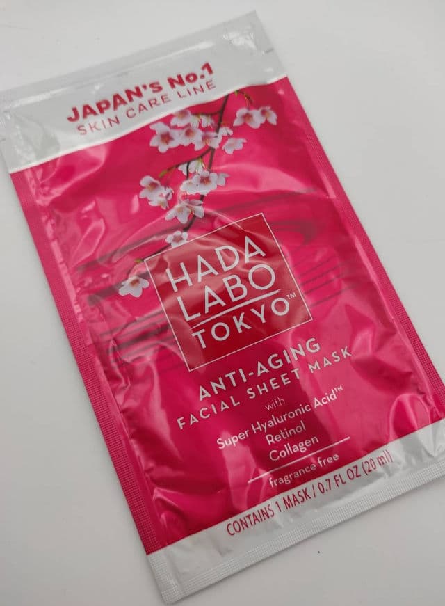 Hada Labo Anti-Aging Facial Sheet Mask (Fragrance Free) review photo by avie151