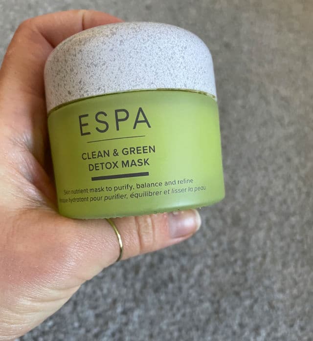 ESPA Clean & Green Detox Mask review photo by tbtb