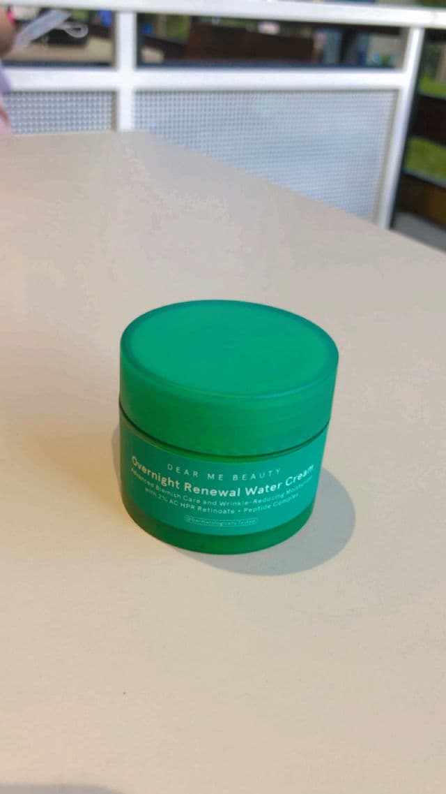 Dear Me Beauty Overnight Renewal Water Cream review photo by Viaoktavia