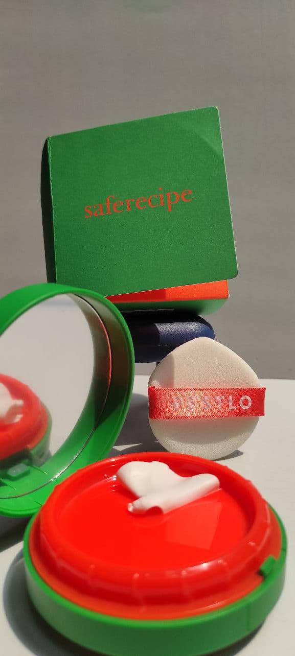 Pestlo Saferecipe No Sebum Grinding Sun Pact SPF 50+ PA+++ review photo by ChandraPuspita