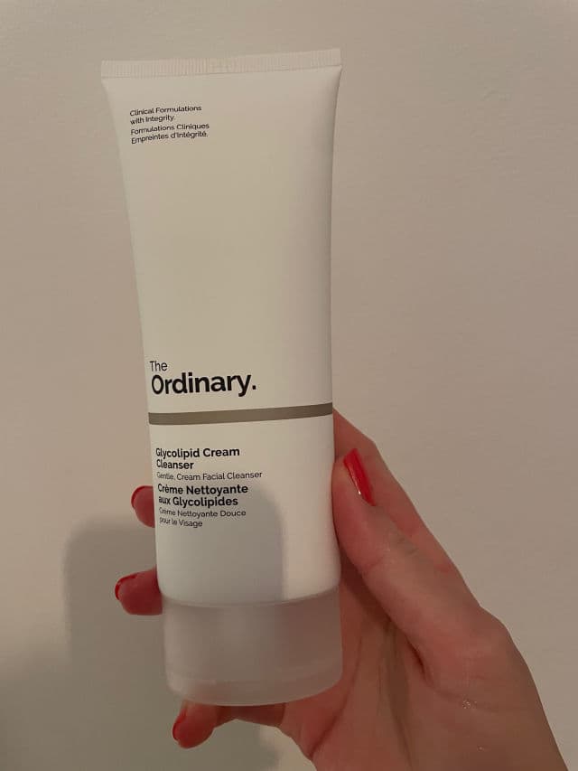 The Ordinary Glycolipid Cream Cleanser review photo by skinwithela