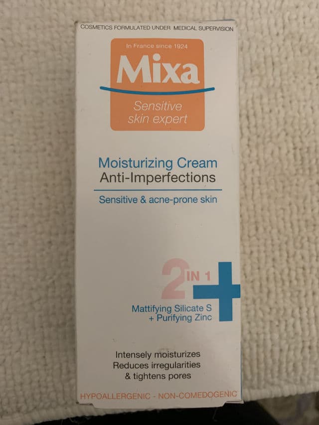 Mixa Anti-Imperfection Moisturizing Cream review photo by alexayena