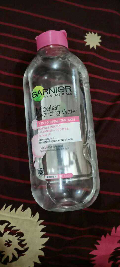 Garnier Micellar Cleansing Water All-in-1 review photo by AisyahraniGinting