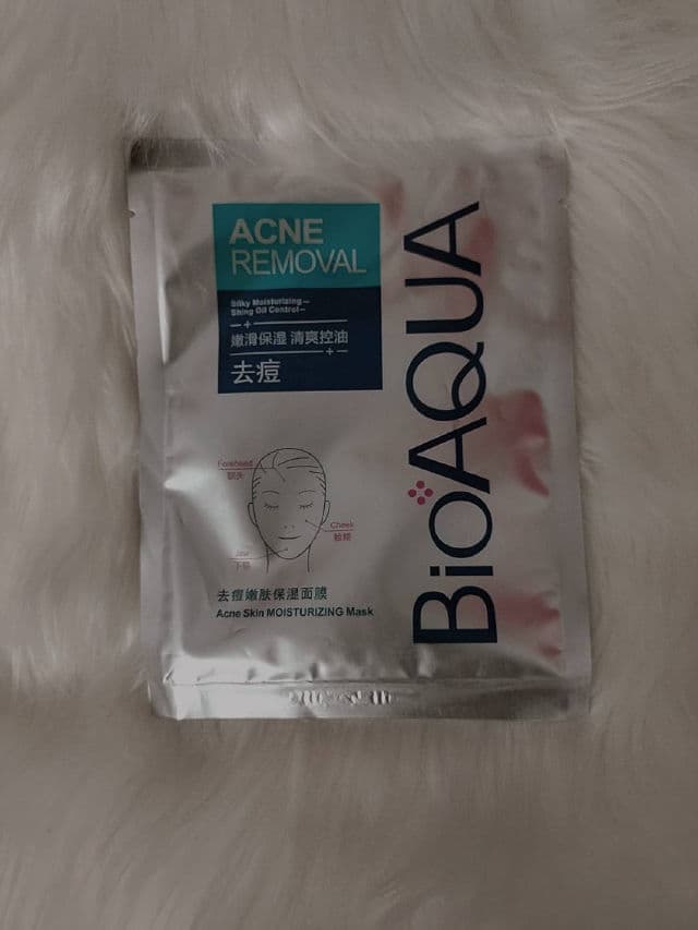 BioAqua Acne PURE SKIN - Acne Removal Rejuvenation Moisturizing Mask review photo by paxlin3