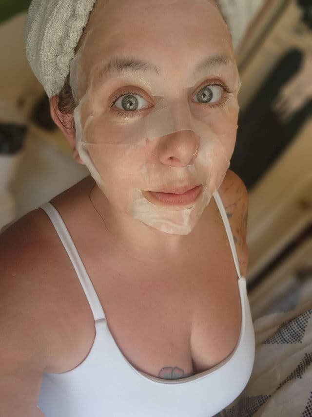 Aceology Multi-Vitamin Brightening Biodegradable Mask review photo by Rachaelann