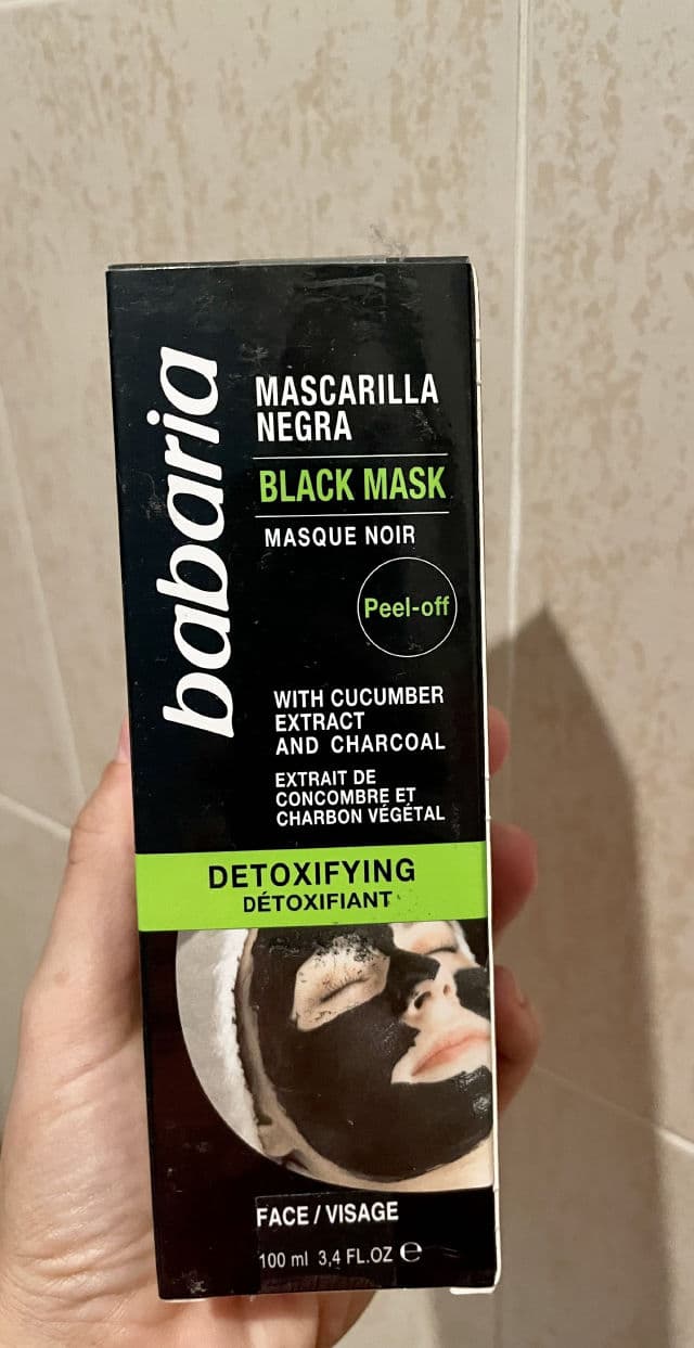 Babaria Charcoal Detoxifying Face Mask review photo by vichyTester