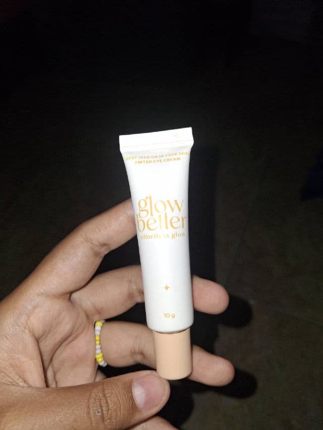 Glow Better Tinted Eye Cream review photo by AliifahNa