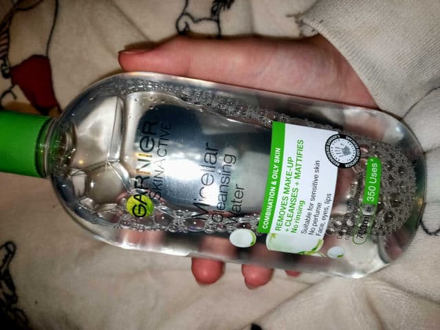 Garnier Micellar Cleansing Water For Combination & Oily Skin review photo by MissyJ