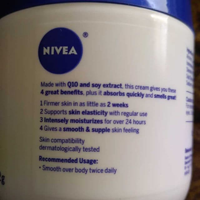Nivea Q10 Multi Power 4In1 Firming Cream  review photo by NikkiJames023