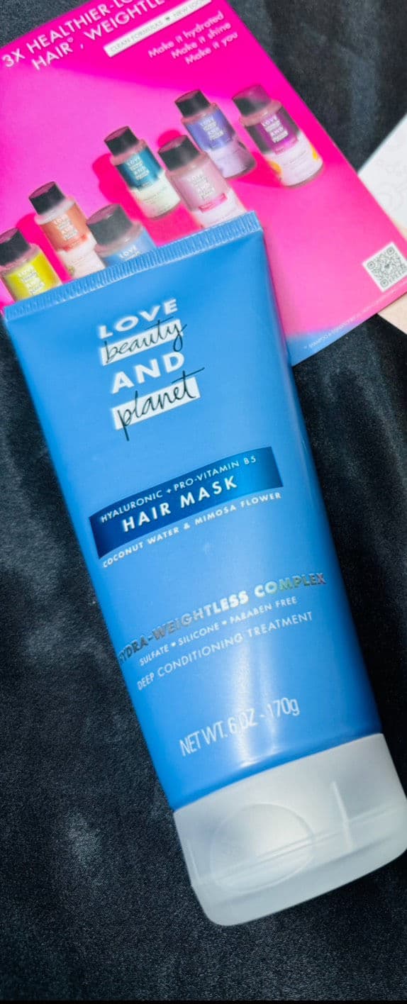 Love Beauty and Planet Coconut Water & Mimosa Flower Deep Conditioning Hair Mask review photo by myamoon1